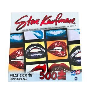 Steve Kaufman Four Lips 500 Piece Sure lox  Puzzle